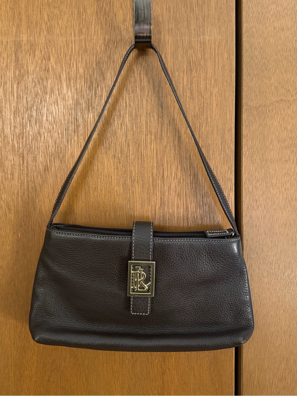 Ralph Lauren Shoulder Bag Chocolate Brown